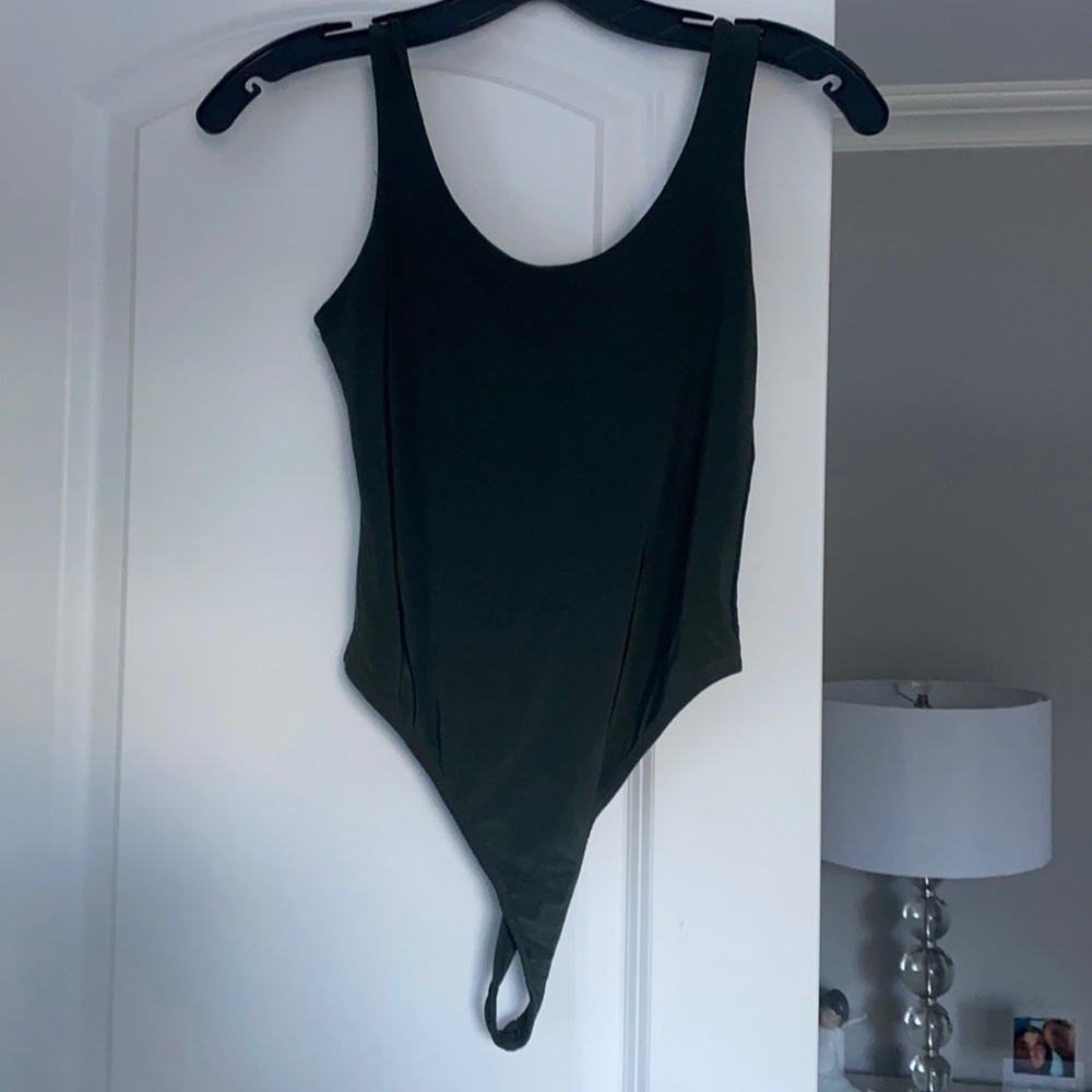 Mystique Boutique dark green bodysuit
